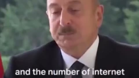 🚨🚨🚨President of 🇦🇿 Azerbaijan, Ilham Aliyev destroys this BBC reporter🤣🤣