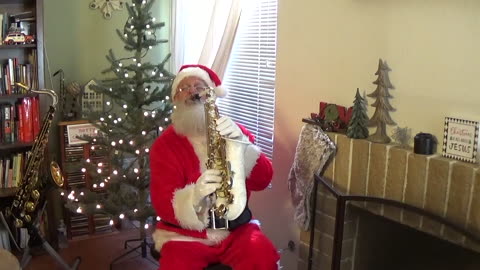 Christmas Sax Joy To the World - Santa Sax