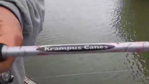 New fishing pole the "KRAMPUS CANES" by Lyle Stokes