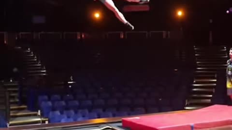 Bro Went Wild On Gymnastics 🔥