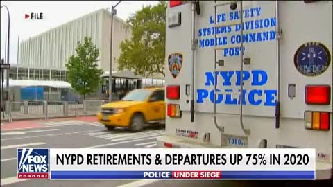 NYPD departures, retirements up 75 percent in 2020