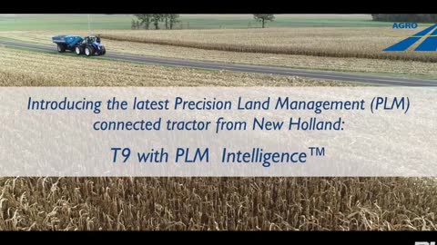 New Holland T9 with PLM Intelligence