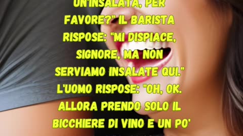 Un uomo entrò