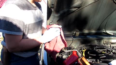 Changing Oil filter