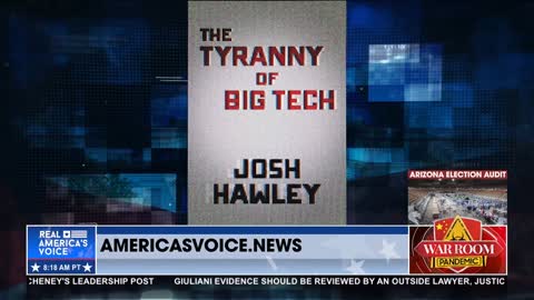 Sen. Hawley: Big Tech Has Bought Off D.C., Must Be Broken Up