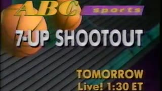 February 22, 1992 - Promo for 7-Up Shootout