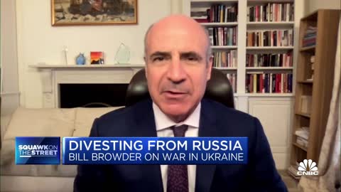 'We should disconnect 100% of Russian banks from SWIFT,' says Bill Browder