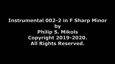 Instrumental 002-2 in F# Minor