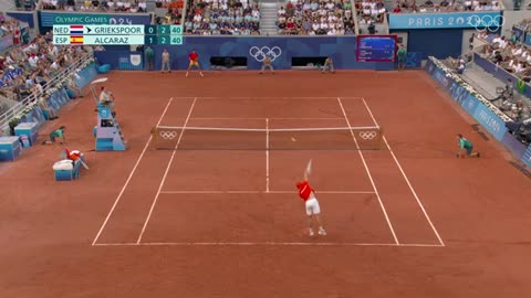 Carlos Alcaraz Defeats Tallon Griekspoor in Men’s Singles 🎾 | Paris 2024 Highlights