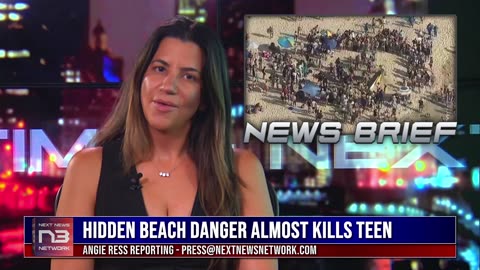Teen Buried Alive in Beach Nightmare Rescued by Hero Guards