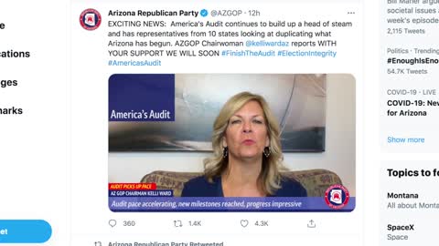 Kelli Ward Az Audit Update June 10 - 11