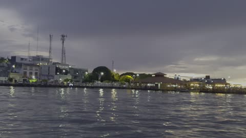 Santarém, cidade amazonica as margens do rio Tapajós no Pará, Brasil