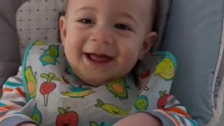 Adorable Laughing Baby