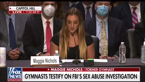 Maggie Nichols - Gymnasts testify on FBI's sex abuse investigation