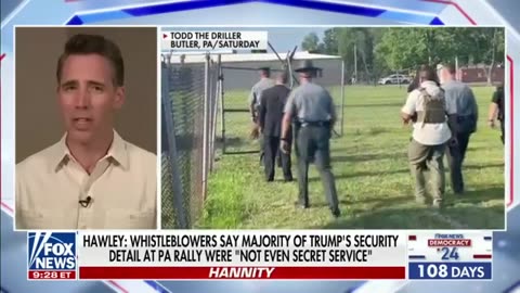 Hawley Reveals Whistleblower Testimony On Trump Assassination Attempt