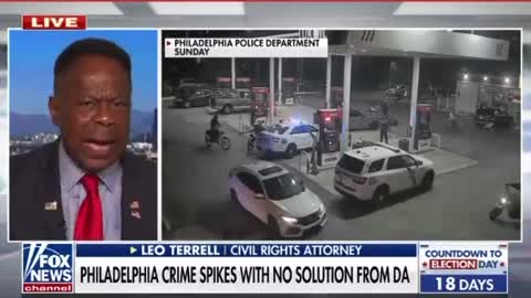 “George Soros, George Soros, George Soros!" Leo Terrell GOES OFF Over Crime Surge in US Cities