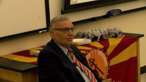 VD1-4 Sheriff Joe Arpaio The Legend at ASU