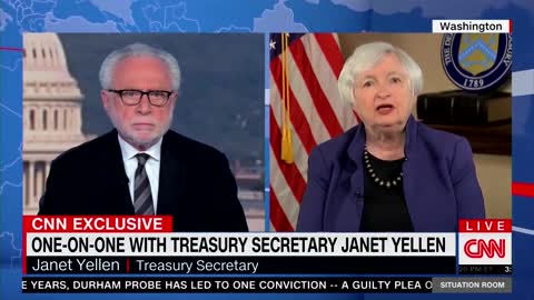 WATCH: Wolf Blitzer Forces Janet Yellen to Admit She Was VERY Wrong About Inflation