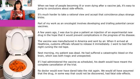 Doc says "Strange Tricks" & "Coincidence" is why people DIE after poison shots