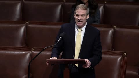Chairman Jim Jordan Delivers House Floor Speech on Impeachment Inquiry