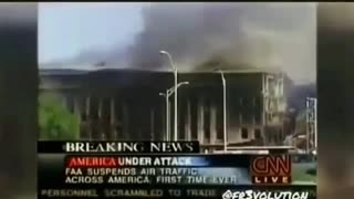 CNN broadcast on the 911 Pentagon attack says the truth. OOPS!