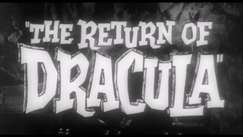 RETURN OF DRACULA (1958) Francis Lederer