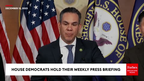 BREAKING NEWS- House Democrats Hold Press Briefing As GOP Move To Impeach President Biden