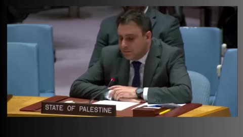 Palestine delivers HISTORIC speech at the UN Security Council