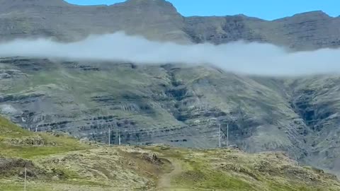 The senic roads in iceland...