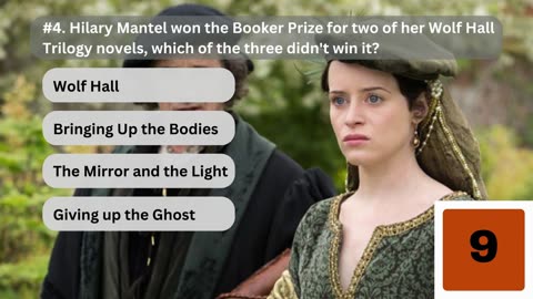 The Glorious Historical Fiction Quiz