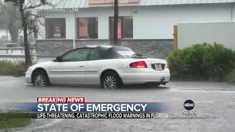 State of emergency declared in Florida following 25 inches of rain ABC News