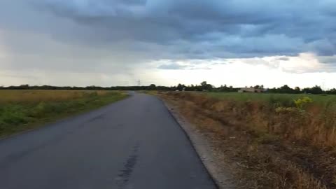 Cycling in cloudy weather