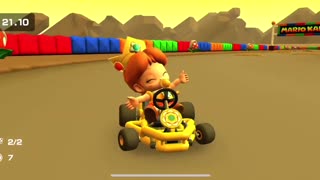 Mario Kart Tour - Mario Cup Challenge: Time Trial Gameplay