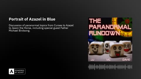 Portrait of Azazel in Blue