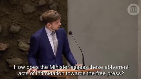 Dutch MP on Censorship "What is a conspiracy theorist?"