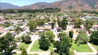 Papudo city in Chile