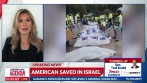 American survivor discusses Israel rescue mission by Rep. Cory Mills to save her and 31 others