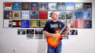 RUSH Limelight Guitar Cover Playing With Neil Peart Drumming Backing Track