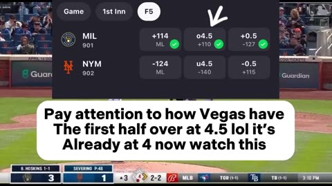 Rigged New York Mets vs Milwaukee Brewers TOP RIGGED VEGAS MOMENTS #rigged #mlb #subscribe #mlbb