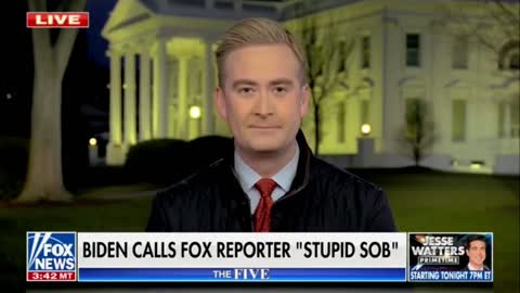 Peter Doocy reacts to Biden's response on Fox News Primetime