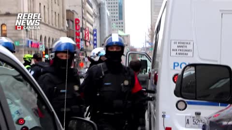 FLASHBACK: Montreal police arrest Rebel News' video reporters while covering the Freedom rally