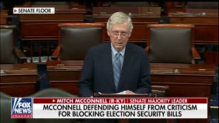 Mitch McConnell delivers blazing defense of his position on Russia