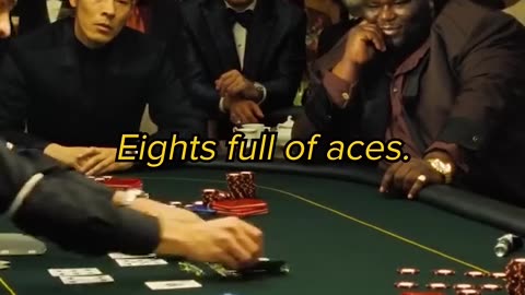 James Bond won 115 million in poker...😎