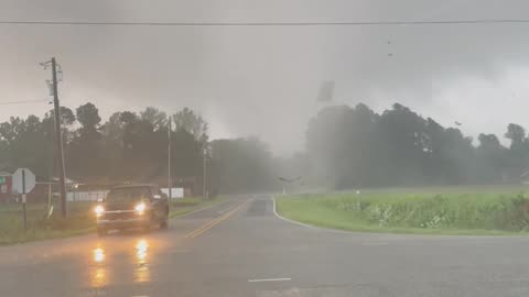 Tornado in Columbus County, North Carolina