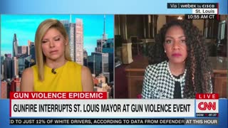 Shots Ring Out While St. Louis Mayor Gives Press Conference on Combating Gun Violence