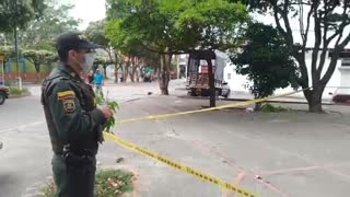 Video: La Policía evitó que asesinaran a un hombre, en Girón