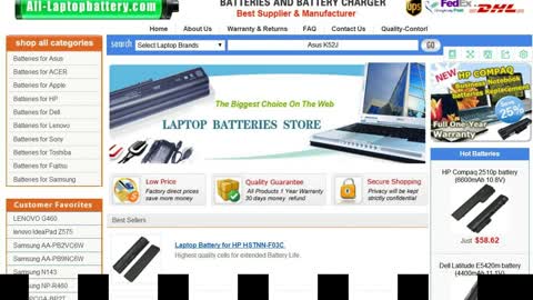 Asus A32-UL20 Battery, Laptop Battery for Asus A32-UL20