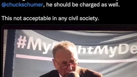Schumer Should Be Charged with Incitement