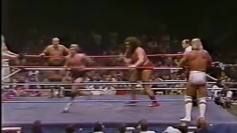 Andre the Giant & Hulk Hogan vs Adrian Adonis, Dick Murdoch & Big John Studd