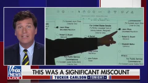 Tucker Carlson reveals new evidence of voter fraud at Fulton county in the 2020 election.
